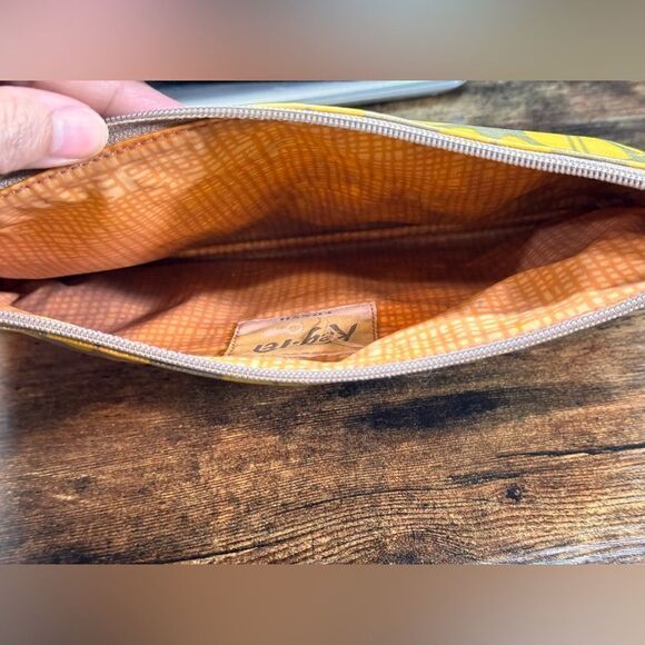 Fossil Key-Per yellow and gray‎ handbag OS - Picture 7 of 10